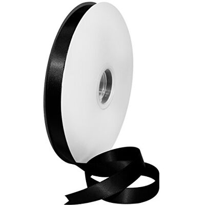 Morex Double Face Satin Ribbon 5/8" X 100 YD Black Ribbon for Gift Wrapping, Birthday Gift Cards, Satin Dress for Women, Silk Ribbons for Crafts, Wedding Gifts for Couple Morex Double Face Satin Ribbon 5/8" X 100 YD Black Ribbon for Gift Wrapping, Birthday Gift Cards, Satin Dress for Women, Silk Ribbons for Crafts, Wedding Gifts for Couple