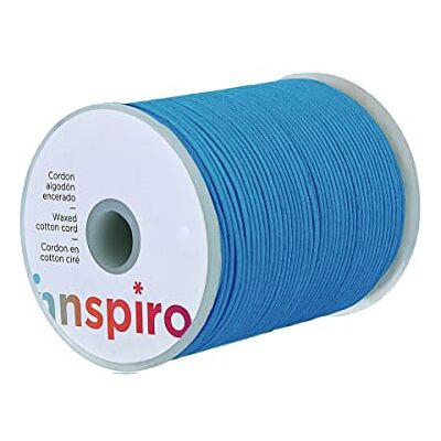 INNSPIRO Turkos 3,0 mm tunn bomull snörning. 50m. INNSPIRO Turkos 3,0 mm tunn bomull snörning. 50m.