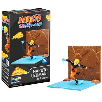 Revell Easy-Click 06789 "Naruto Uzumaki skala 1:16, obyggd, förfärgad, Click-Together plastmodellsats Revell Easy-Click 06789 "Naruto Uzumaki skala 1:16, obyggd, förfärgad, Click-Together plastmodellsats
