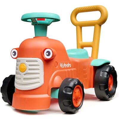 Falk Vintage Kubota-traktorbärare med ergonomisk gånghjälpstång från 12 månader 90% återvunnen plast tillverkad i Frankrike 960 Falk Vintage Kubota-traktorbärare med ergonomisk gånghjälpstång från 12 månader 90% återvunnen plast tillverkad i Frankrike 960