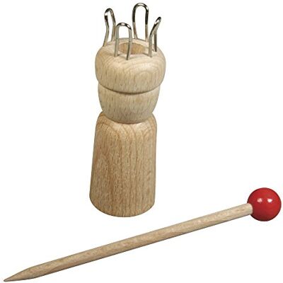Rayher Trästickningsdocka med nål, 2,4 cm, 7,5 cm, 4 ögon, hål: 1 cm, flikväska 1 set, olika, trä, 1,65 x 1 x 0,4 cm Rayher Trästickningsdocka med nål, 2,4 cm, 7,5 cm, 4 ögon, hål: 1 cm, flikväska 1 set, olika, trä, 1,65 x 1 x 0,4 cm