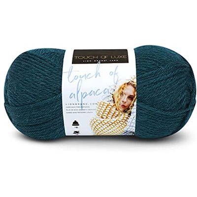 Lion Brand Yarn Lejonmärke Garns 674-178 touch av alpacka garn, jade, akryl, 20,32 x 7,62 x 7,62 cm Lion Brand Yarn Lejonmärke Garns 674-178 touch av alpacka garn, jade, akryl, 20,32 x 7,62 x 7,62 cm