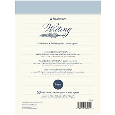 Strathmore Pro-Art skrivdyna fodrad 15 x 20 cm, 50 ark 10 kg naturlig vit Strathmore Pro-Art skrivdyna fodrad 15 x 20 cm, 50 ark 10 kg naturlig vit