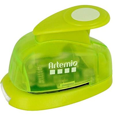 Artemio 1,6 cm cirkel liten spak, grön Artemio 1,6 cm cirkel liten spak, grön