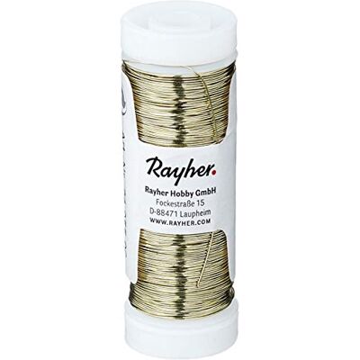 Rayher smyckestråd, 0,30 mm ø, spole 50 m, dekorativ, lackerad koppartråd, för tillverkning av smycken och ädelstensträd Rayher smyckestråd, 0,30 mm ø, spole 50 m, dekorativ, lackerad koppartråd, för tillverkning av smycken och ädelstensträd