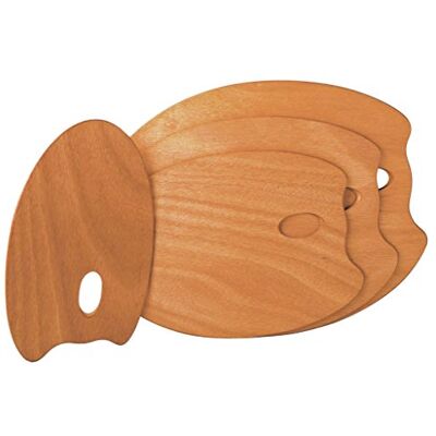 Mabef OVAL m400160 Palettträ 30 x 40 x 0,4 cm Mabef OVAL m400160 Palettträ 30 x 40 x 0,4 cm