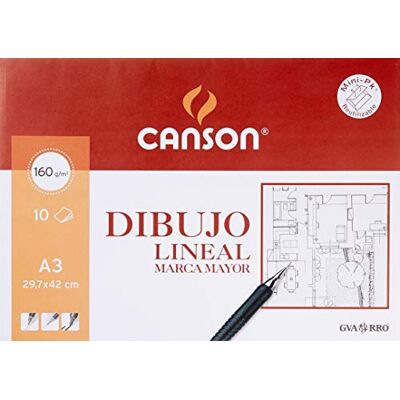 Canson 0408991 – minipack med 10 ark Canson 0408991 – minipack med 10 ark