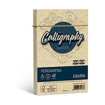 Favini kalligrafi pergament A572207 slät Favini kalligrafi pergament A572207 slät