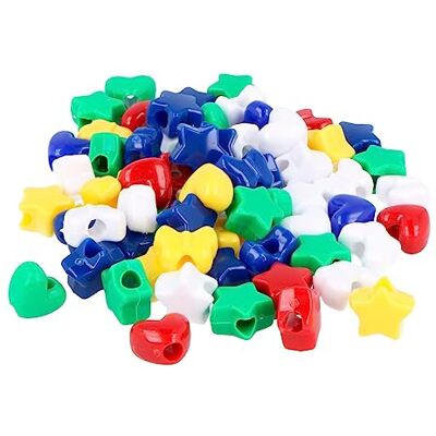 INNSPIRO Plastpärlor vinbär Multicolor Transparent diam. 9mm. 1000u. ca. diam. int. 4mm.Bag INNSPIRO Plastpärlor vinbär Multicolor Transparent diam. 9mm. 1000u. ca. diam. int. 4mm.Bag