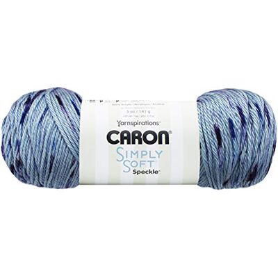 Caron 29496161014 Simply Soft Speckle Garn, Galaxy Caron 29496161014 Simply Soft Speckle Garn, Galaxy