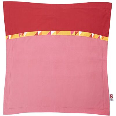 ESSIX 3359101042646 Toi & Moi Géo kuddöverdrag kvadratisk bomull rosa 65 x 65 cm ESSIX 3359101042646 Toi & Moi Géo kuddöverdrag kvadratisk bomull rosa 65 x 65 cm