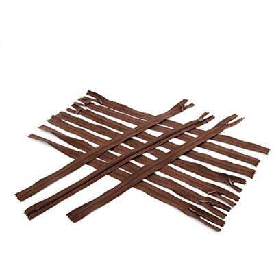 ACCESSOIRES LEDUC LEDUC Dragkedja, brun, 40 cm ACCESSOIRES LEDUC LEDUC Dragkedja, brun, 40 cm