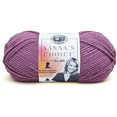 Lion Brand Garn Dusty Purple Premium Akryl - Garn Lion Brand Garn Dusty Purple Premium Akryl - Garn