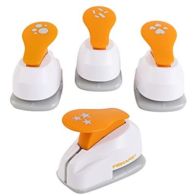 Fiskars Konfettitillverkning stansset, orange Fiskars Konfettitillverkning stansset, orange