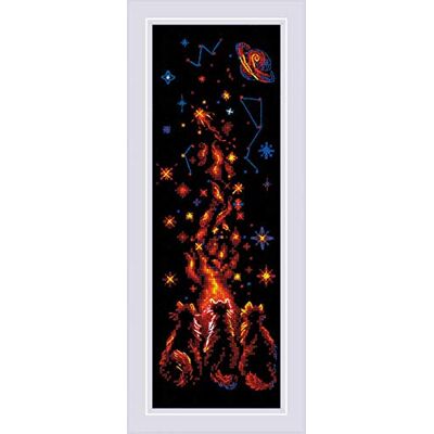Riolis 1892 COUNTED CROSS STITCH NIGHT MAGI korsstygnsset, flerfärgad, 10 x 30 cm Riolis 1892 COUNTED CROSS STITCH NIGHT MAGI korsstygnsset, flerfärgad, 10 x 30 cm