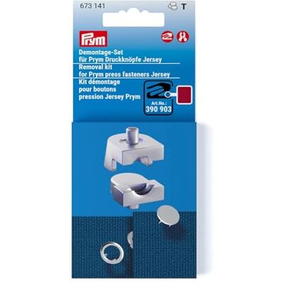 Prym 673141 demonteringssats för tryckknappar Jersey, 8 och 10 mm, björnbär Prym 673141 demonteringssats för tryckknappar Jersey, 8 och 10 mm, björnbär