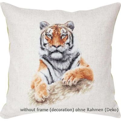 LUCAS Luca-S PB131 tiger korskudde, bomull, flerfärgad, 40 x 40 cm LUCAS Luca-S PB131 tiger korskudde, bomull, flerfärgad, 40 x 40 cm