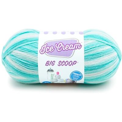 Lion Brand Yarn 922-200 glassull stor sked, akryl, mint, 27,94 x 12,7 x 12,7 cm Lion Brand Yarn 922-200 glassull stor sked, akryl, mint, 27,94 x 12,7 x 12,7 cm