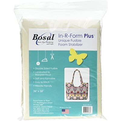 Bosal IN- R-Form - Förstärkt tejp för väskor, polyester, vit, 147x91x0,5cm Bosal IN- R-Form - Förstärkt tejp för väskor, polyester, vit, 147x91x0,5cm