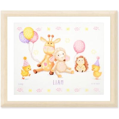 Vervaco Korsstygnskit räknad djurfest dekorativ vägg ca 51 x 40 cm set gör-det-själv kreativ vuxen broderi heminredning väggkonst kit för hobby korsstitch Vervaco Korsstygnskit räknad djurfest dekorativ vägg ca 51 x 40 cm set gör-det-själv kreativ vuxen broderi heminredning väggkonst kit för hobby korsstitch