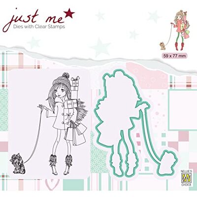Nellie's Choice Stansmall och Silikonstämpel Gåvor Skärschablon till Jul på 5,9 x 7,7 cm för Korttillverkning, Pyssel, Scrapbooking, Hantverk och DIY Lämplig för Stansmaskiner Nellie's Choice Stansmall och Silikonstämpel Gåvor Skärschablon till Jul på 5,9 x 7,7 cm för Korttillverkning, Pyssel, Scrapbooking, Hantverk och DIY Lämplig för Stansmaskiner