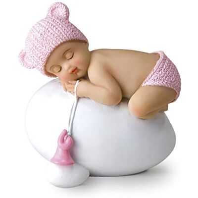 Mopec Y944.2 Babys figur för dop - 7,5x8cm Mopec Y944.2 Babys figur för dop - 7,5x8cm