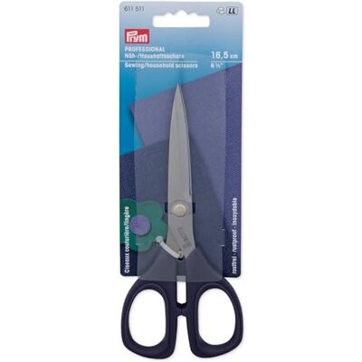 Prym Professional Rostfritt stål Blå (16.5cm) Sömnad/Hushålls Sax 1 Par Prym Professional Rostfritt stål Blå (16.5cm) Sömnad/Hushålls Sax 1 Par