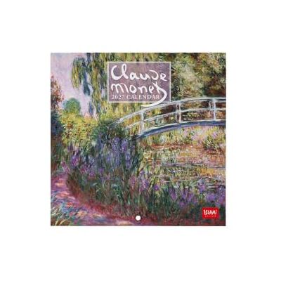 LEGAMI Väggkalender 2027 Monet, liten väggkalender, 12 månader och årsplanerare, 6 språk, anteckningsplats, stjärntecken, internationella helgdagar, 18 x 18 cm LEGAMI Väggkalender 2027 Monet, liten väggkalender, 12 månader och årsplanerare, 6 språk, anteckningsplats, stjärntecken, internationella helgdagar, 18 x 18 cm