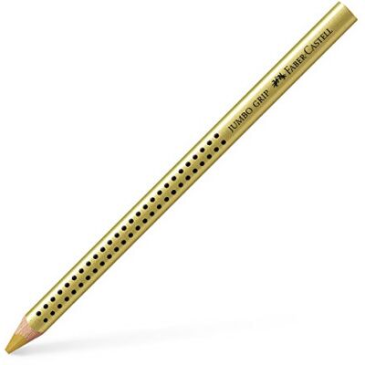 Faber-Castell 110981 – låda med 12 METALLIC enfärgade färger jumbo grepp Metallic, guld Faber-Castell 110981 – låda med 12 METALLIC enfärgade färger jumbo grepp Metallic, guld