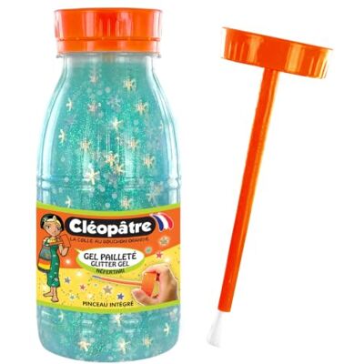 Cléopâtre CLEOPATRE GP250-Snow Glittergel 250 ml flaska Cléopâtre CLEOPATRE GP250-Snow Glittergel 250 ml flaska