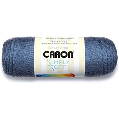 Caron Simply Soft - 100% akryl garn - Country Blue Caron Simply Soft - 100% akryl garn - Country Blue