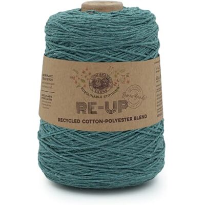 Lion Brand Yarn Lejonmärke garn Re-Up bonusbunt garn, SEA glas Lion Brand Yarn Lejonmärke garn Re-Up bonusbunt garn, SEA glas