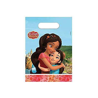 Disney 49760 ELENA OF AVALOR partypåsar, flera färger, en storlek Disney 49760 ELENA OF AVALOR partypåsar, flera färger, en storlek