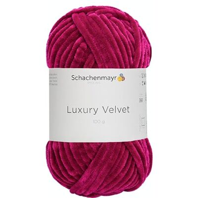 Schachenmayr Luxury Velvet, 100 g körsbär garn Schachenmayr Luxury Velvet, 100 g körsbär garn