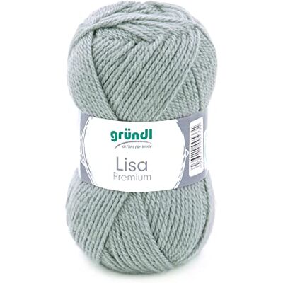Gründl Grundl garn, Pebble Grey, 3,5-4,5 mm Gründl Grundl garn, Pebble Grey, 3,5-4,5 mm