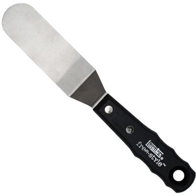 Liquitex 109903 professionell målningskniv med ett borstat rostfritt metallblad för akrylfärger eller oljefärger – målningskniv XXL nr 03 Liquitex 109903 professionell målningskniv med ett borstat rostfritt metallblad för akrylfärger eller oljefärger – målningskniv XXL nr 03