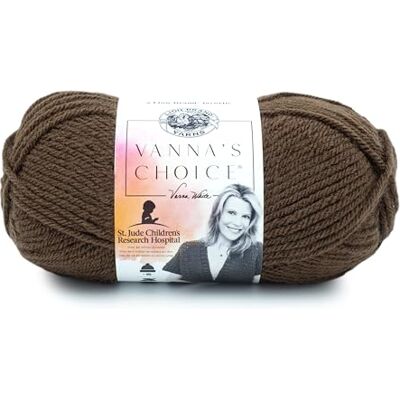 Lion Brand Yarn Lion Brand Garn Company Vannas val garn (126) chokladbrun Lion Brand Yarn Lion Brand Garn Company Vannas val garn (126) chokladbrun