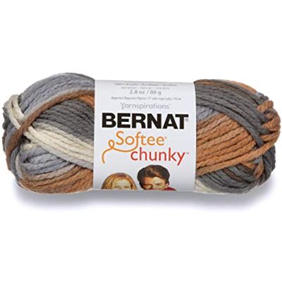 Bernat Liten akryl mjuk Chunky Ball av garn, tyst ombre Bernat Liten akryl mjuk Chunky Ball av garn, tyst ombre