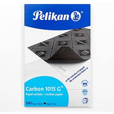 Pelikan 18770 Kalkerpapper, Svart, A4, 100 ark för skrivmaskiner Pelikan 18770 Kalkerpapper, Svart, A4, 100 ark för skrivmaskiner