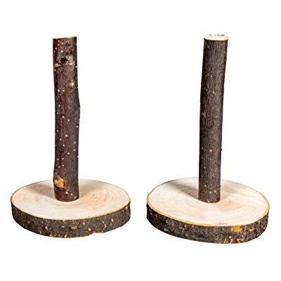 Rayher 65339505 dekor träställ natur, 7–7,5 cm ø, 10 cm, linning 2 stycken, normal Rayher 65339505 dekor träställ natur, 7–7,5 cm ø, 10 cm, linning 2 stycken, normal