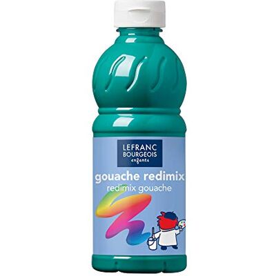 Lefranc Bourgeois Color & Co 188282 Redimix färg, smaragd, 500 ml Lefranc Bourgeois Color & Co 188282 Redimix färg, smaragd, 500 ml