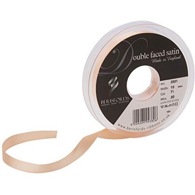 Berisfords band, persika, 10 mm Berisfords band, persika, 10 mm