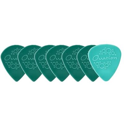 GEWA OVATION Diamond Picks Nylon Sharp Tip Plektrum Super Grip spetsig 7-set (6+1 styck Nylon Standard gratis) 1,00 mm teal green grön Tillverkad i Tjeckien GEWA OVATION Diamond Picks Nylon Sharp Tip Plektrum Super Grip spetsig 7-set (6+1 styck Nylon Standard gratis) 1,00 mm teal green grön Tillverkad i Tjeckien