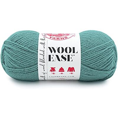 Lion Brand Yarn Lion Brand Kamgarn för stickning, virkning och hantverk, 1-pack, marinblått (Stillwater) Lion Brand Yarn Lion Brand Kamgarn för stickning, virkning och hantverk, 1-pack, marinblått (Stillwater)