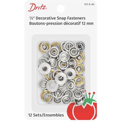 Dritz dekorativa snäppfästelement 1,27 cm 12/Pkg-nickel-filigran cirkel Dritz dekorativa snäppfästelement 1,27 cm 12/Pkg-nickel-filigran cirkel
