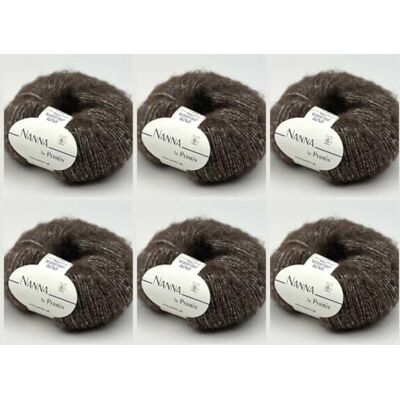MARUSSIA 6 x Nanna av Permin – garn naturfärgat (alpacka, bomull, merino) (03 brun) MARUSSIA 6 x Nanna av Permin – garn naturfärgat (alpacka, bomull, merino) (03 brun)