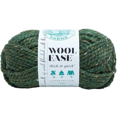 Lion Brand Yarn Lejonmärke garn ull-lätt tjockt och snabbt garn, akrylblandning, kål, 1-pack Lion Brand Yarn Lejonmärke garn ull-lätt tjockt och snabbt garn, akrylblandning, kål, 1-pack