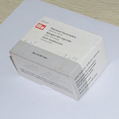 Prym Silver Rostfritt Stål (26 x 0.6mm) Huvud Pins 250g Prym Silver Rostfritt Stål (26 x 0.6mm) Huvud Pins 250g