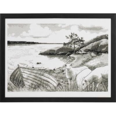 Permin hav, multi, 40 x 30 cm Permin hav, multi, 40 x 30 cm
