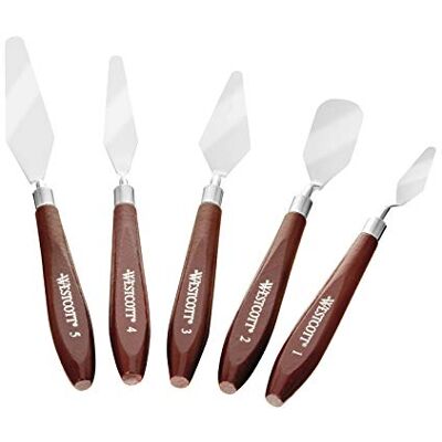 Westcott E-40200 00 målarspatelset, brun/silver, 17,5-22,5 cm Westcott E-40200 00 målarspatelset, brun/silver, 17,5-22,5 cm